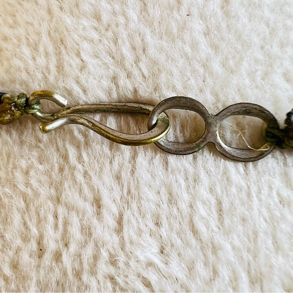 NATIVE MADE HEISHI AND CHUNKY DYED HOWLITE GASPEITE  NECKLACE 18” - Picture 4 of 7